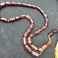 53 gr Komboloi Tasbih Rosary 33+2 Beads 11x15 mm Indonesian Yellow Bluish Amber for Healing TT33