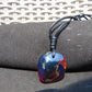 15 gr Pendant 38x34x20 mm Indonesian Blue Amber for Healing RB2