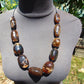 111 gram Small Beads Combination Necklace Indonesian Amber for Healing