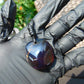 15 gr Pendant 38x34x20 mm Indonesian Blue Amber for Healing RB2