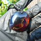 15 gr Pendant 38x34x20 mm Indonesian Blue Amber for Healing RB2