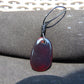 7 gr Pendant 40x26x11 mm Indonesian Blue Amber for Healing A21