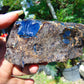 138 gram Rough Raw Indonesian Blue Amber for Healing RBM45
