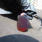 7 gr Pendant 40x26x11 mm Indonesian Blue Amber for Healing A21