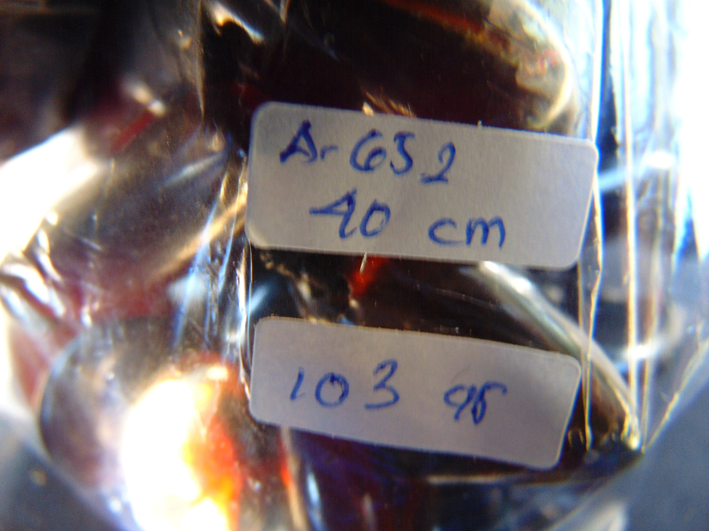 103 gram Small Beads Combination Necklace Indonesian Amber for Healing A652