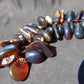 219 gram Small Beads Combination Necklace Statement Indonesian Amber for Healing A651