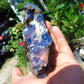 138 gram Rough Raw Indonesian Blue Amber for Healing RBM45