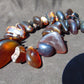 219 gram Small Beads Combination Necklace Statement Indonesian Amber for Healing A651