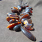 219 gram Small Beads Combination Necklace Statement Indonesian Amber for Healing A651