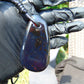 36 gr Pendant 66x34x30 mm Indonesian Blue Amber for Healing PFN138