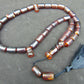 74 gr Komboloi Tasbih Rosary 33+2 Beads 12x17 mm Indonesian Dark Red Amber for Healing TT24
