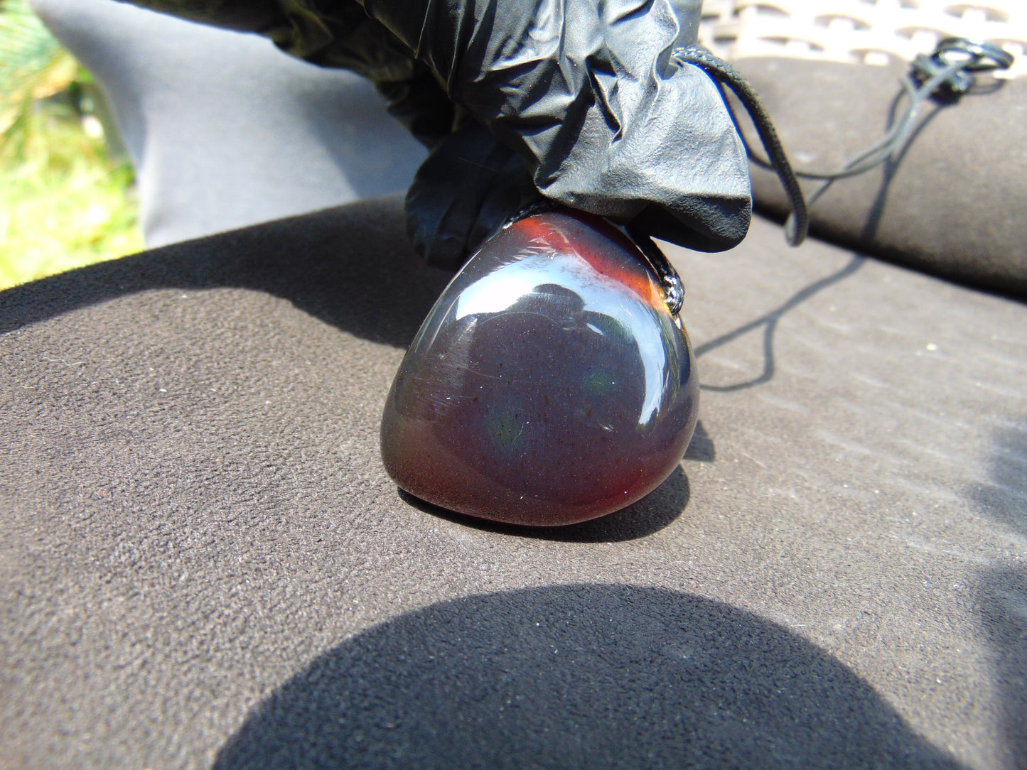 35 gr Pendant 44x40x36 mm Indonesian Amber for Healing PEY54