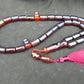 78 gr Komboloi Rosary 33+2 Beads 13x18 mm Indonesian Dark Red Amber for Healing TT25