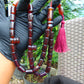 78 gr Komboloi Rosary 33+2 Beads 13x18 mm Indonesian Dark Red Amber for Healing TT25
