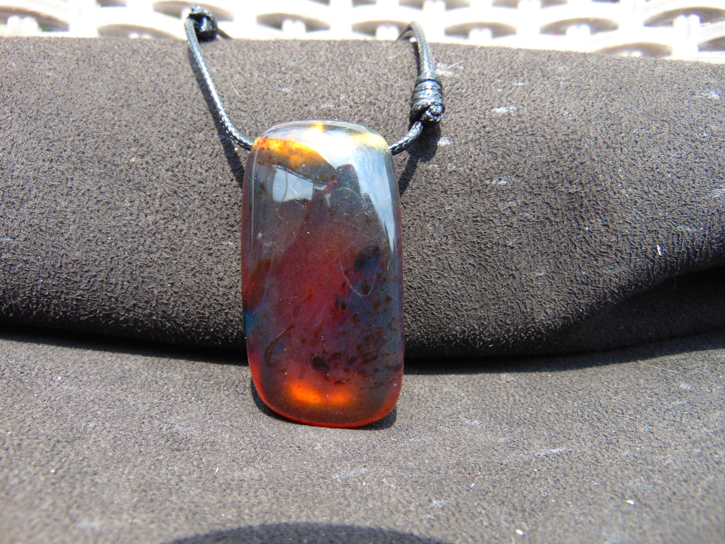 20 gr Pendant Indonesian Blue Amber for Healing PD18