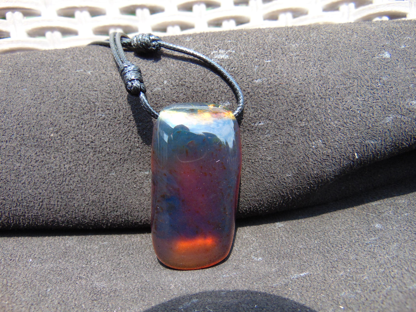 20 gr Pendant Indonesian Blue Amber for Healing PD18