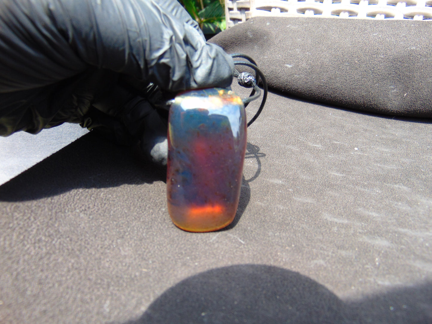 20 gr Pendant Indonesian Blue Amber for Healing PD18