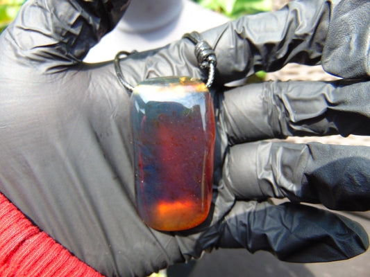 20 gr Pendant Indonesian Blue Amber for Healing PD18