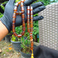 80 gr Komboloi Tasbih Rosary 33+2 Beads 12x18 mm Indonesian Yellow Bluish Amber for Healing TT21