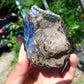 131 gram Rough Raw Indonesian Blue Amber for Healing RBM48