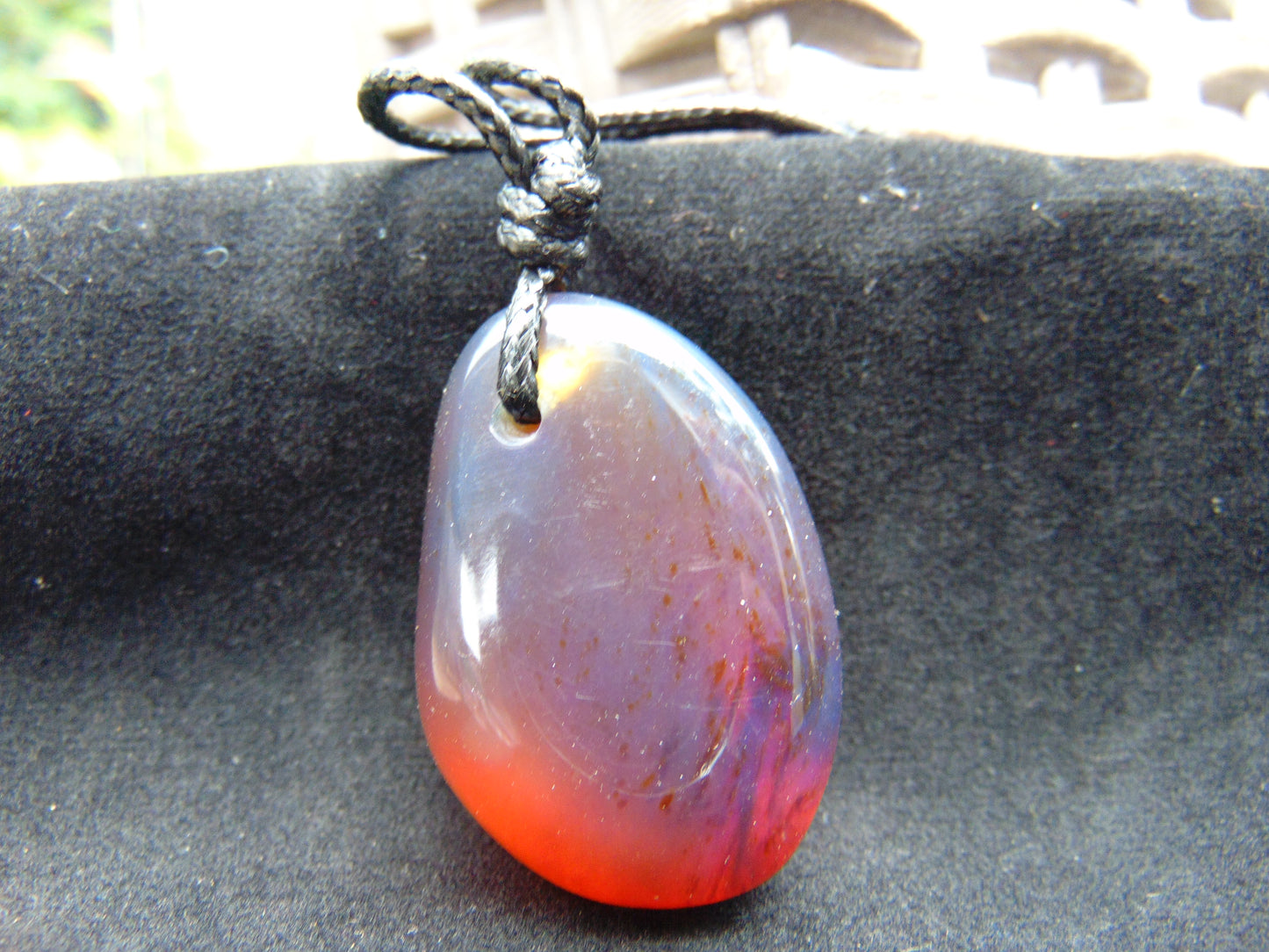 17 gram Pendant Indonesian Blue Amber for Healing PD2