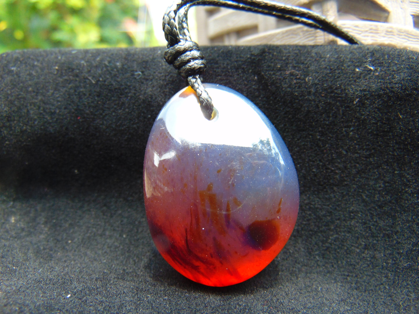 17 gram Pendant Indonesian Blue Amber for Healing PD2