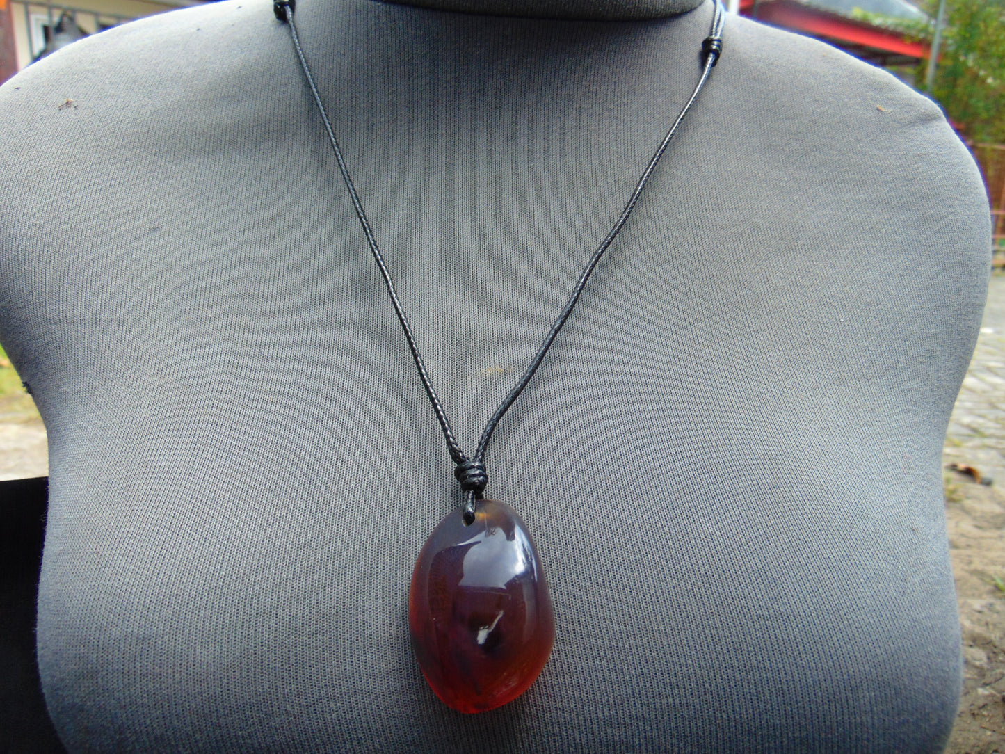 17 gram Pendant Indonesian Blue Amber for Healing PD2
