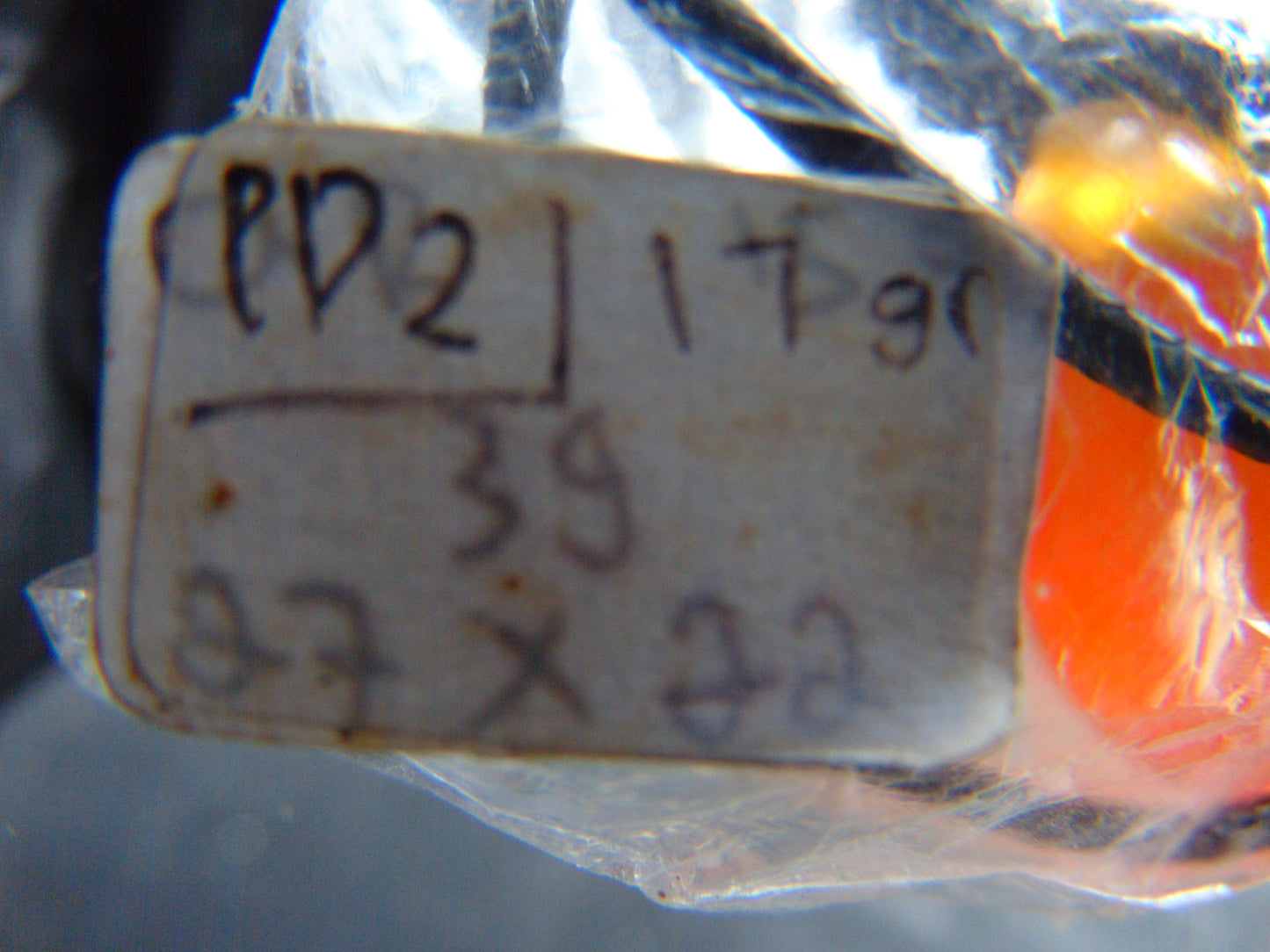 17 gram Pendant Indonesian Blue Amber for Healing PD2