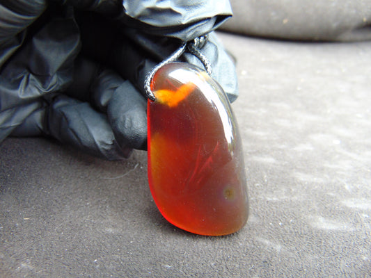 14 gram Pendant Indonesian Crystal Amber for Healing pb98