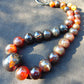 63 gram Small Beads Combination Necklace Indonesian Orange Amber for Healing NE229