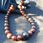 63 gram Small Beads Combination Necklace Indonesian Orange Amber for Healing NE229