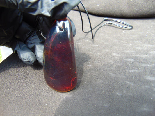 16 gr Pendant 66x30x12 mm Indonesian Amber for Healing PDA846