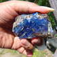 70 gram Rough Raw Indonesian Blue Amber for Healing MLRB70