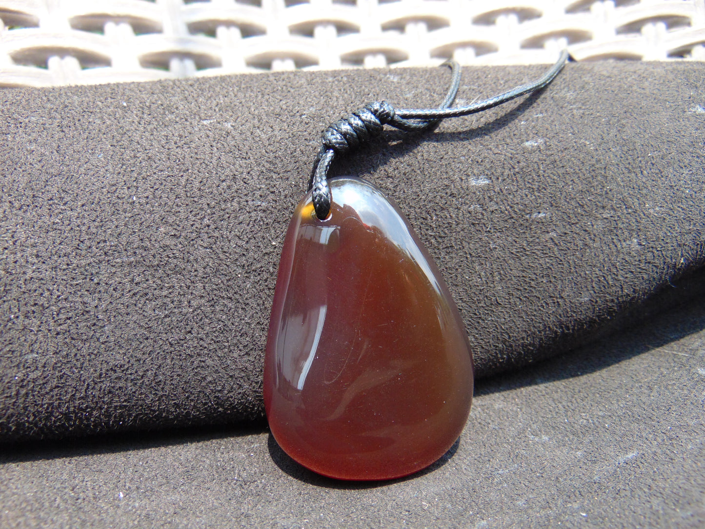 19 gr Pendant 55x39x16 mm Indonesian Amber for Healing PDA365
