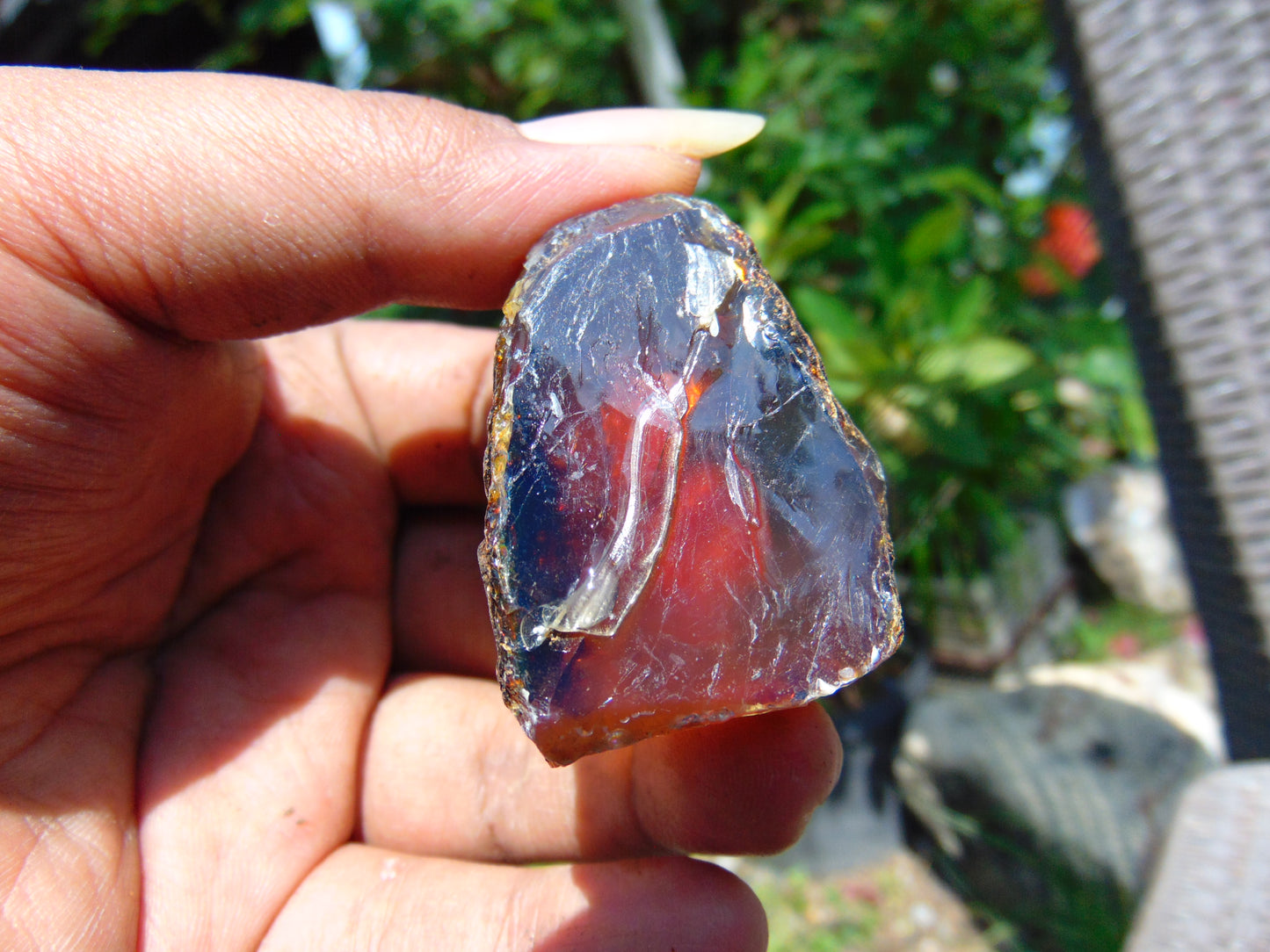 19 gram Rough Raw Indonesian Blue Amber for Healing RBM43