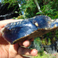 123 gram Rough Raw Indonesian Blue Amber for Healing RBM44