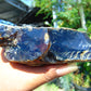 123 gram Rough Raw Indonesian Blue Amber for Healing RBM44