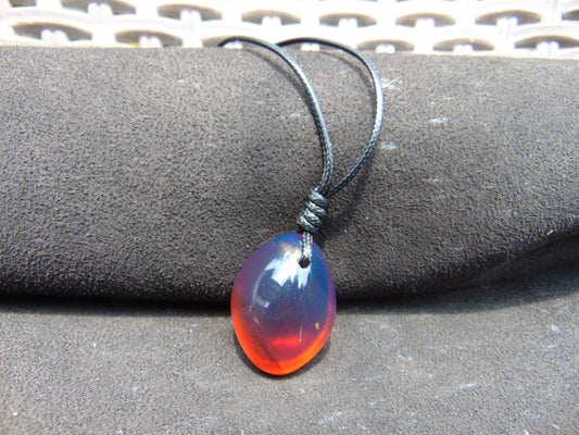 12 gr Pendant Indonesian Blue Amber for Healing PE36