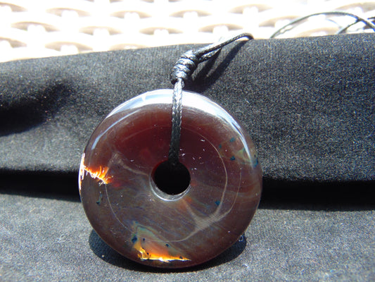 18 gr Donut Pendant Indonesian Amber for Healing 26AG1