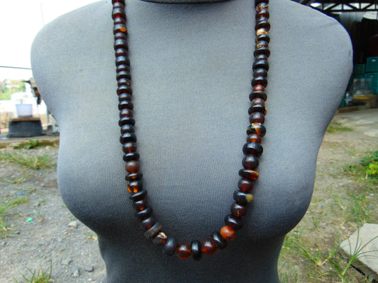 59 gram Small Beads Combination Necklace Indonesian Amber for Healing No.7