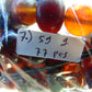 59 gram Small Beads Combination Necklace Indonesian Amber for Healing No.7