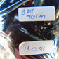 130 gr Big Necklace 8 beads Indonesian Dark Blue Amber for Healing