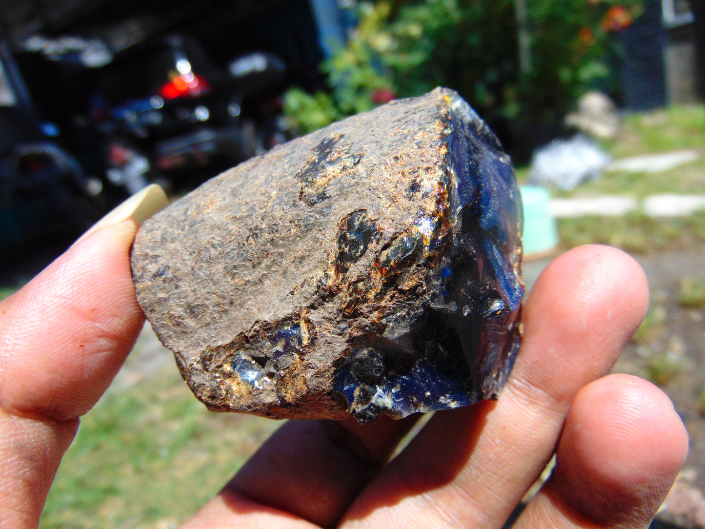 48 gram Rough Raw Indonesian Blue Amber for Healing RBM52