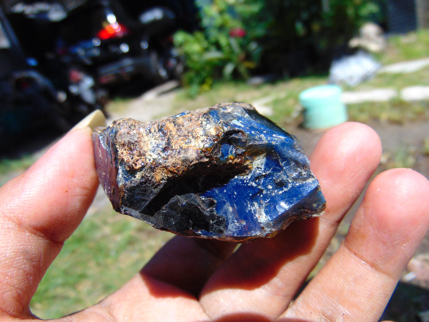 48 gram Rough Raw Indonesian Blue Amber for Healing RBM52