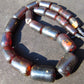 61 gram Small Beads Combination Necklace Indonesian Dark Red Amber for Healing NE223