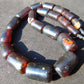 61 gram Small Beads Combination Necklace Indonesian Dark Red Amber for Healing NE223