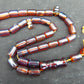 77 gr Komboloi Tasbih Rosary 33+2 Beads 12x18 mm Indonesian Yellow Red Bluish Amber for Healing TT45