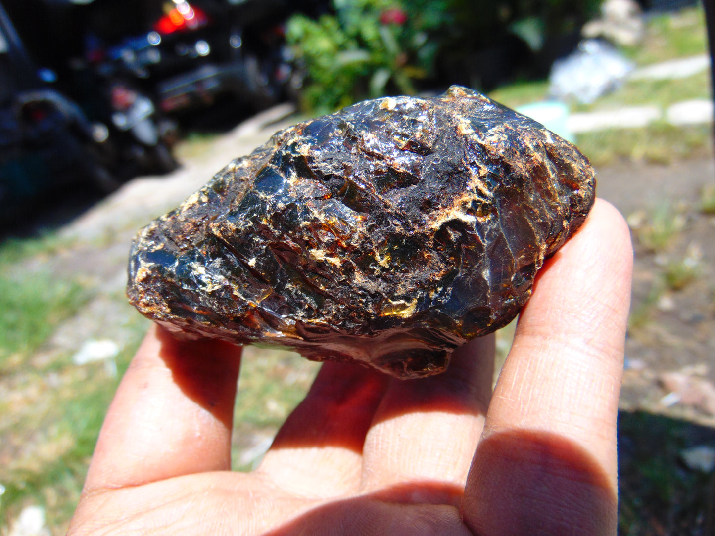 59 gram Rough Raw Indonesian Blue Amber for Healing RBM32