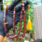 77 gr Komboloi Tasbih Rosary 33+2 Beads 12x18 mm Indonesian Yellow Red Bluish Amber for Healing TT45