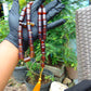 77 gr Komboloi Tasbih Rosary 33+2 Beads 12x18 mm Indonesian Yellow Red Bluish Amber for Healing TT45